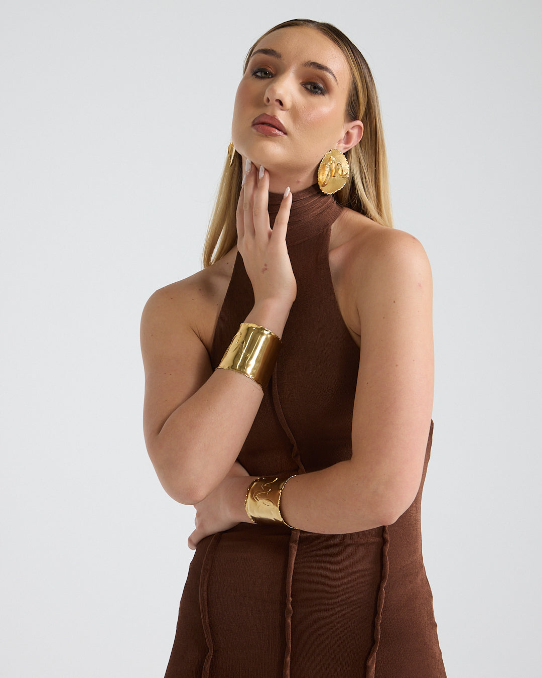 Malondie Gold Cuff