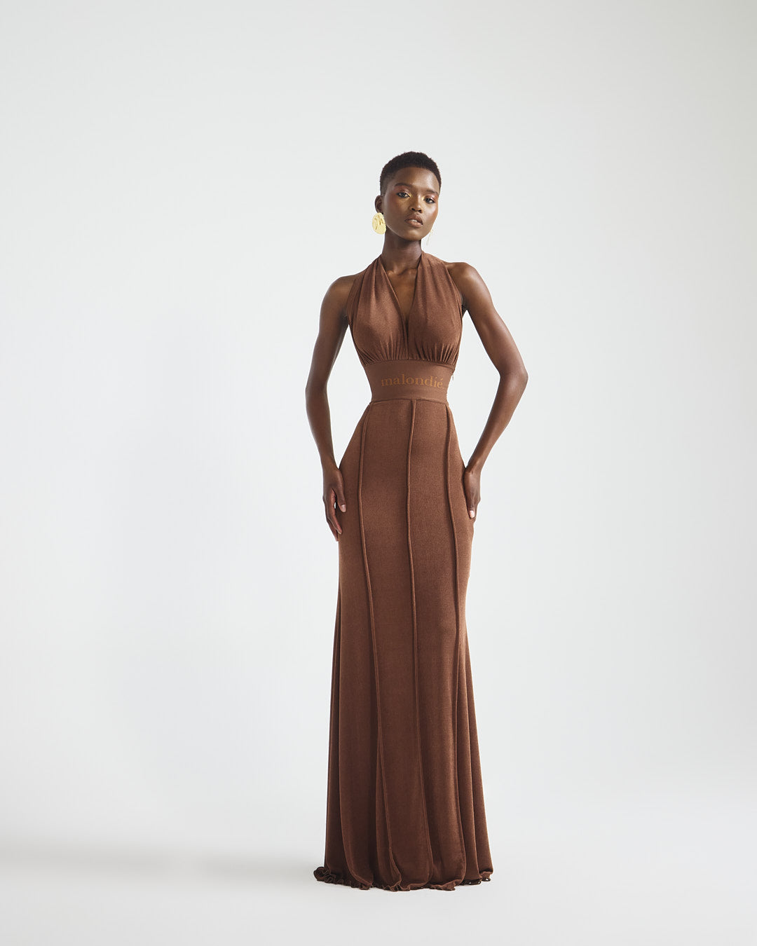 Malondie Choco-Maxi Dress