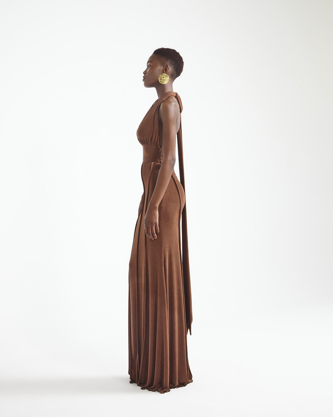 Malondie Choco-Maxi Dress